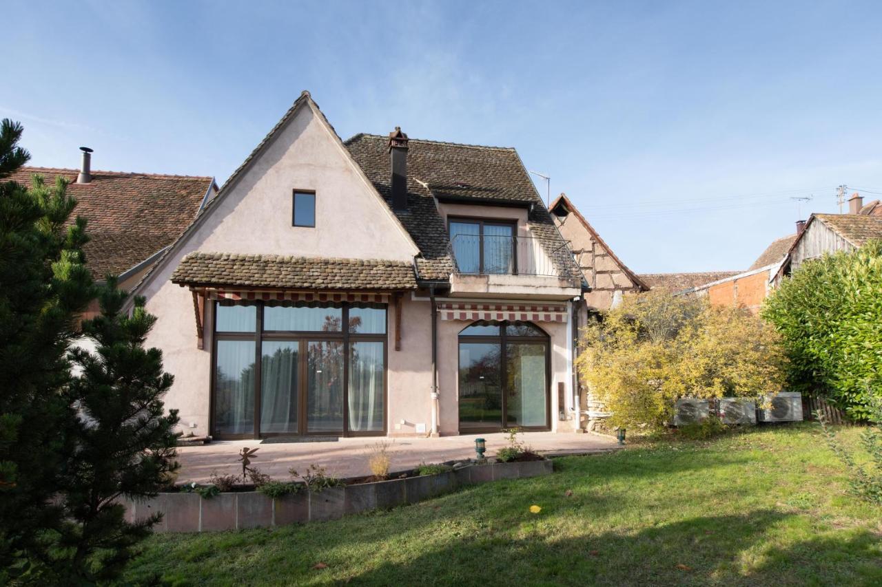 Bed and Breakfast LA TOUR des fées Mittelbergheim Exterior foto